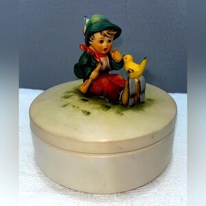 Vintage Rare Goebel Hummel Trinket Box MJ HUMMEL West Germany